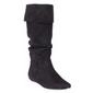 Fall flat boots maternity fashion